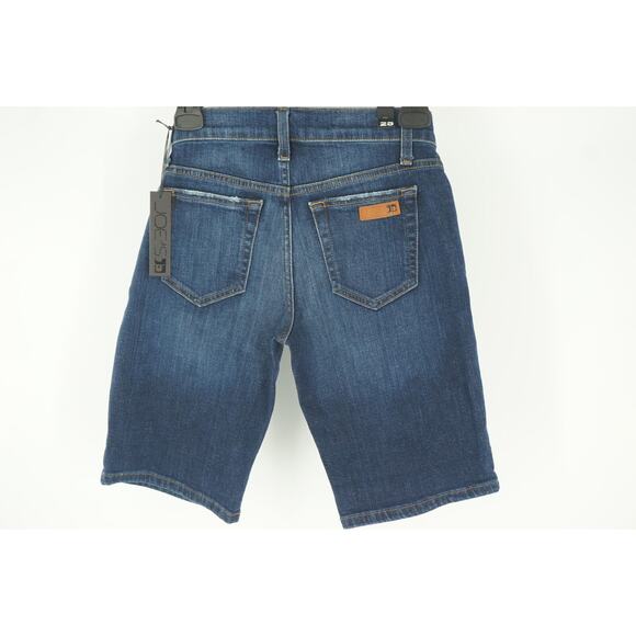 Joe's Jeans Monica Blue Denim Skinny Shorts size 25 NWT $138 - Picture 4 of 5
